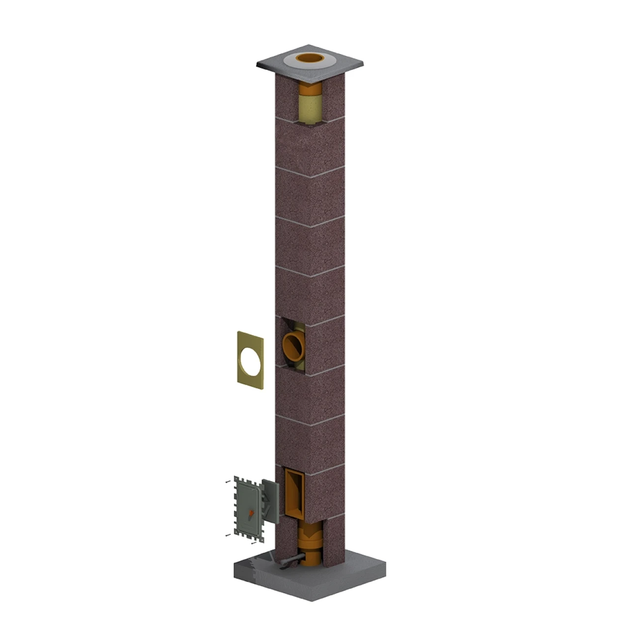 Sistemul de coș de fum Smart 20, 6,33 m :: 6,33 m